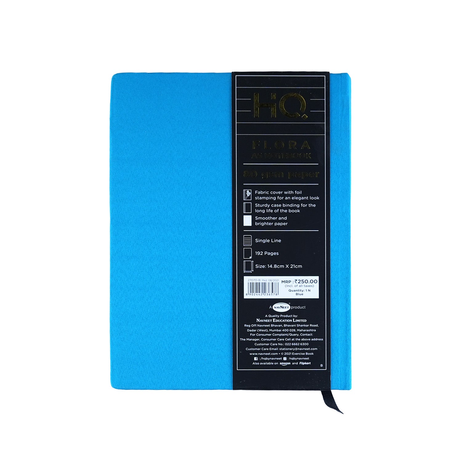 HQ Single Line Notebook 192 Pages A5 Size (CSDA529)