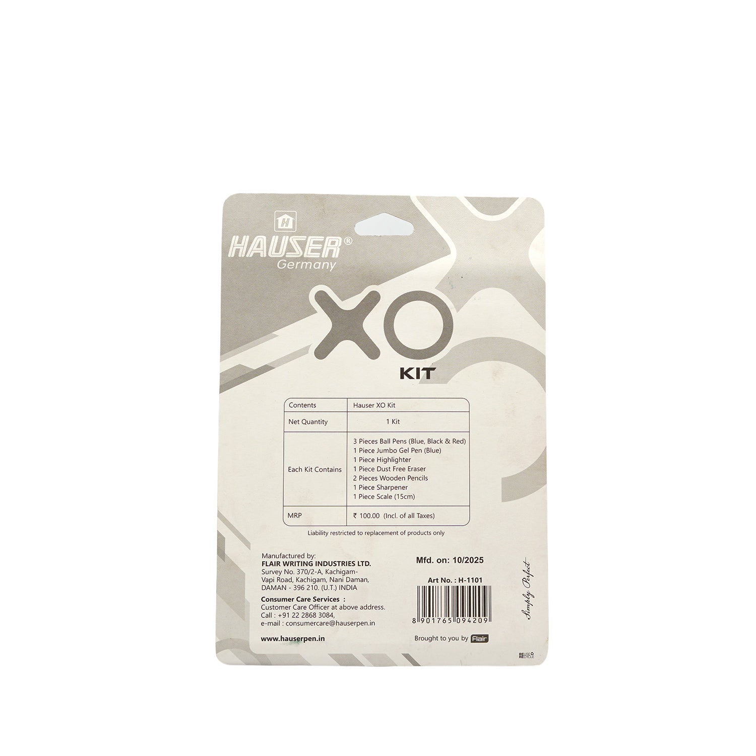 Hauser XO Ultimate All-in-One Premium School Stationery Kit