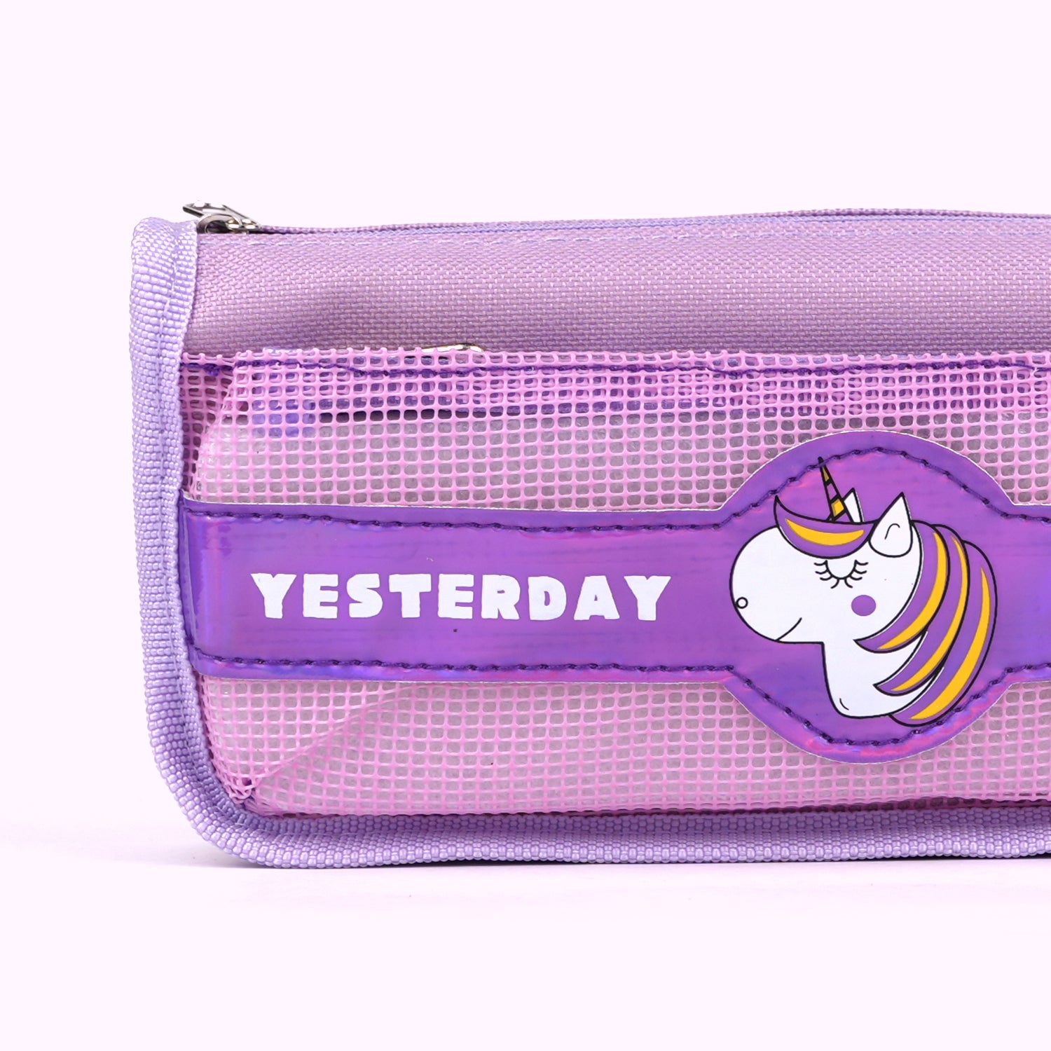 Cute Unicorn Multi-Compartment Pencil Case