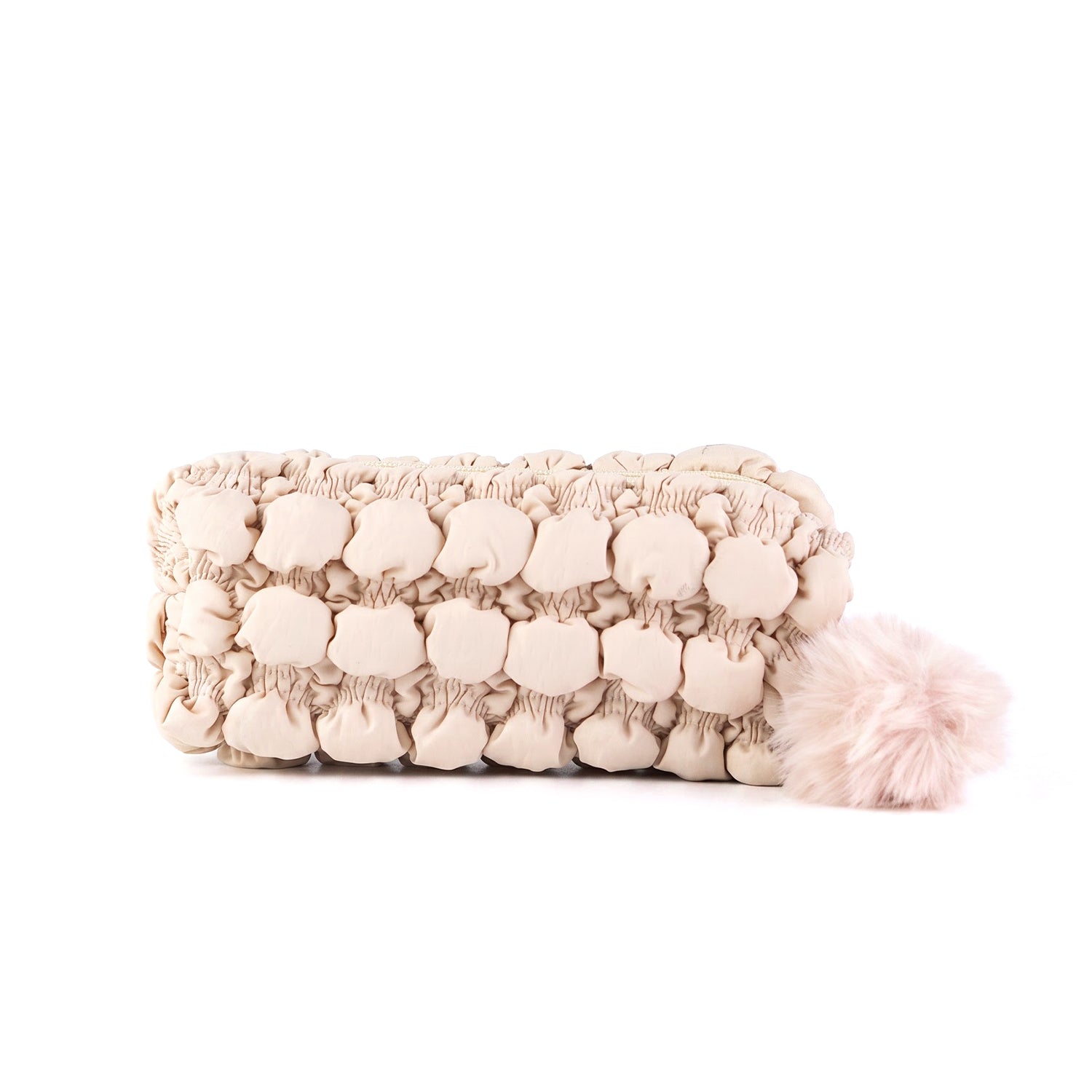 Puffy Foam Pillow Handbag Pouch | Multi-Purpose Aesthetic Stationery & Skincare Organizer Case