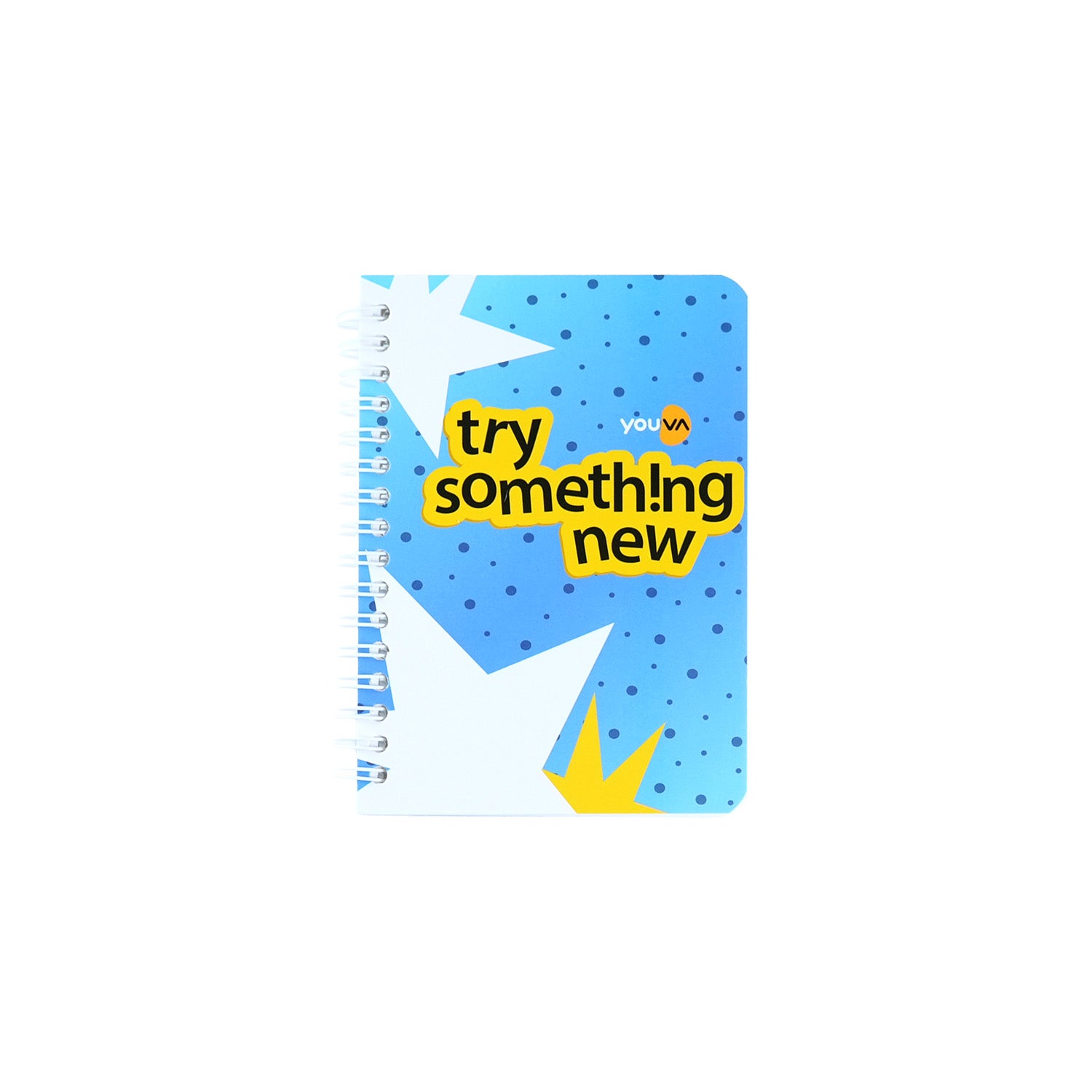Youva Single Line Spiral Notebook 168 Pages A6 Size (CSDA625)