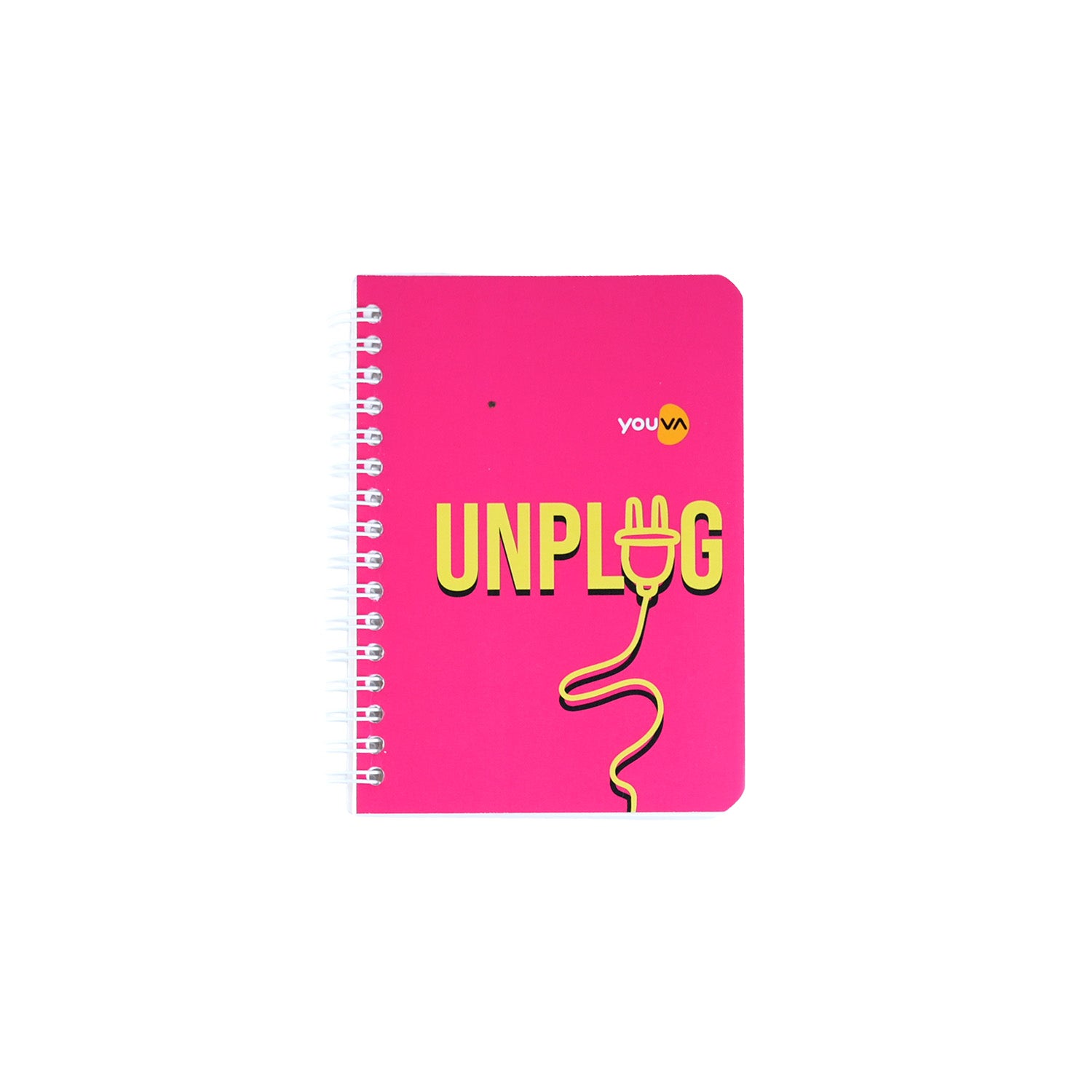 Youva Single Line Spiral Notebook 168 Pages A6 Size (CSDA622)