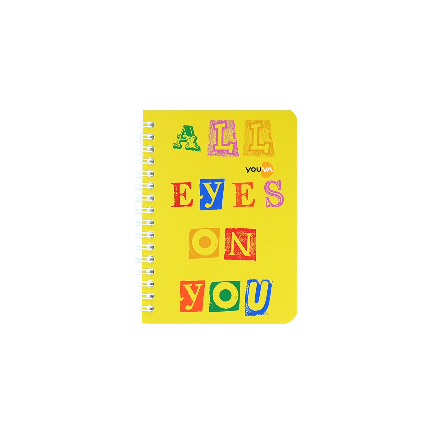 Youva Single Line Spiral Notebook 168 Pages A6 Size (CSDA623)