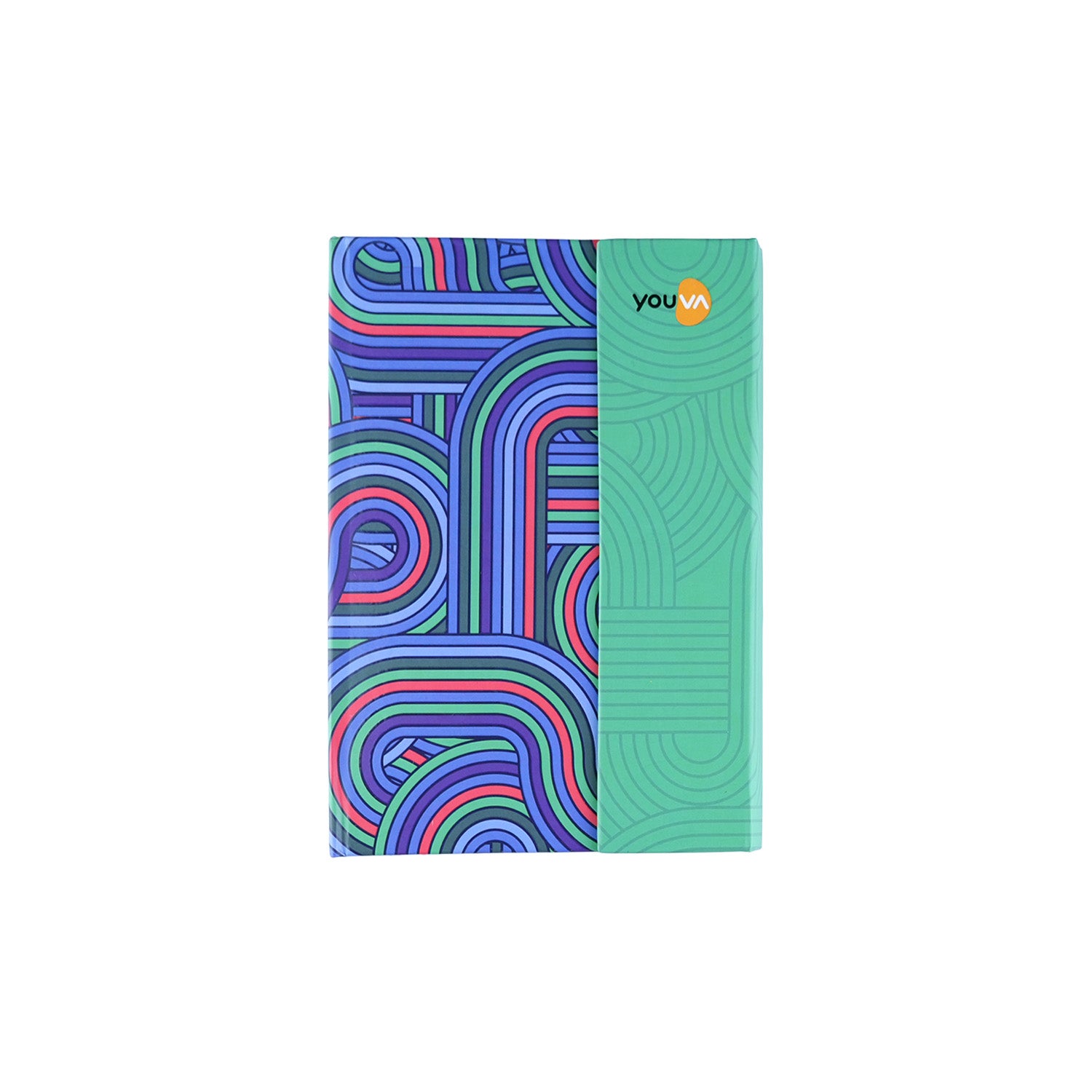 Youva Single Line Case Bound Notebook 192 Pages 12.5x17.6 cm (CSD121706)