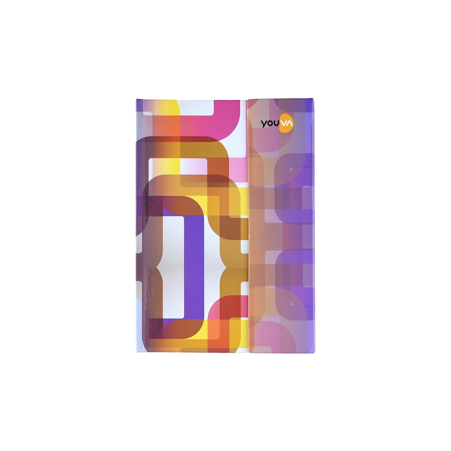 Youva Single Line Case Bound Notebook 192 Pages 12.5x17.6 cm (CSD121707)