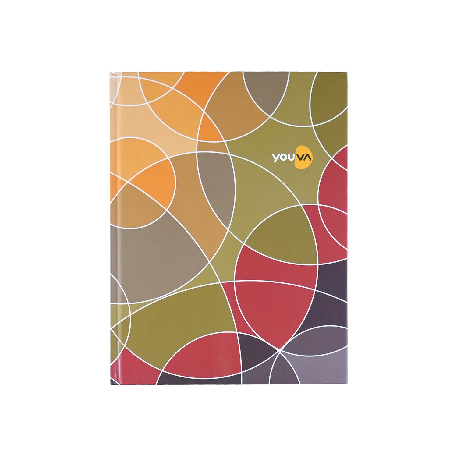 Youva Single Line Case Bound Notebook 192 Pages 16x21 cm (CSD162103)