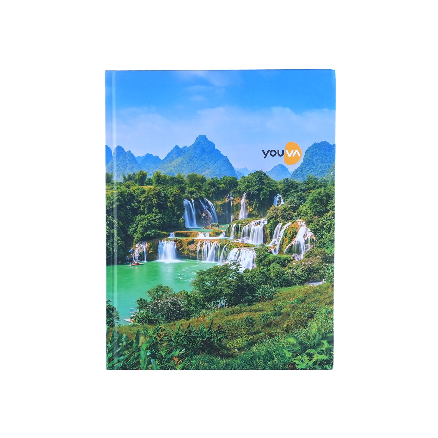 Youva Single Line Case Bound Notebook 384 Pages 16x21 cm (CSD162109)