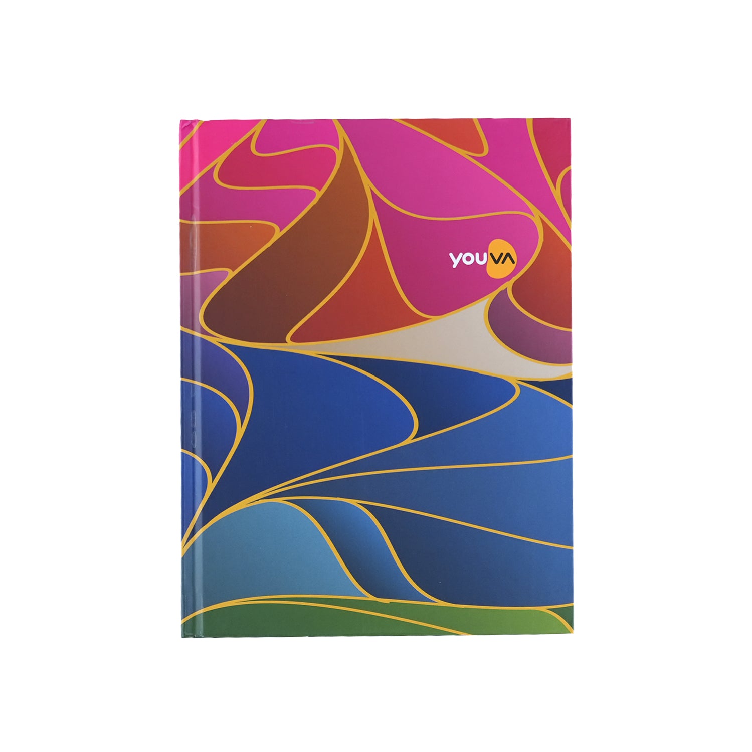 Youva Single Line Case Bound Notebook 384 Pages 16x21 cm (CSD162111)