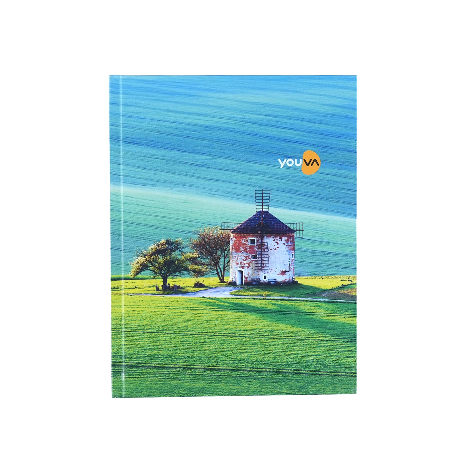 Youva Single Line Case Bound Notebook 384 Pages 16x21 cm (CSD162112)