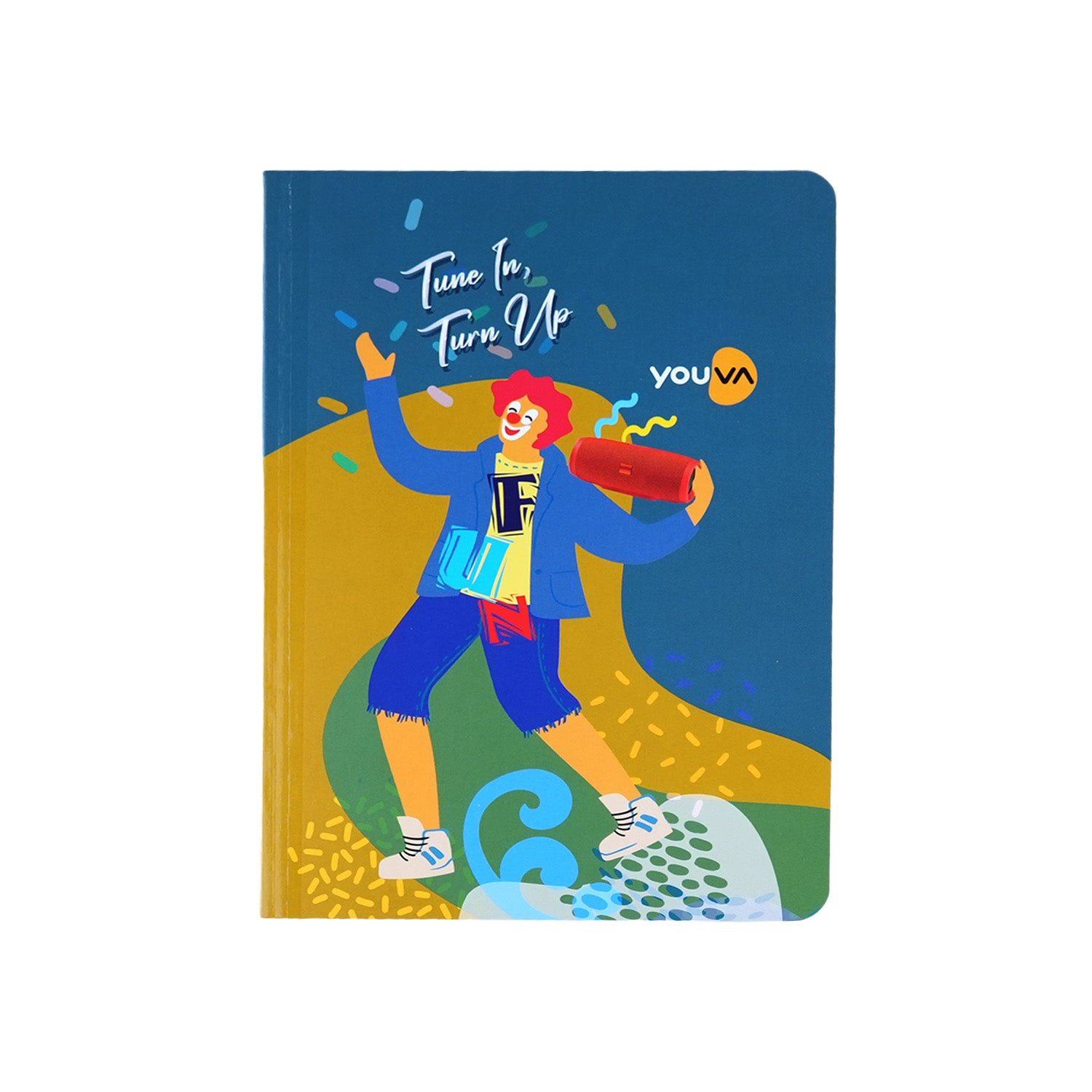Youva Single Line Notebook 192 Pages A5 Size (CSDA538)