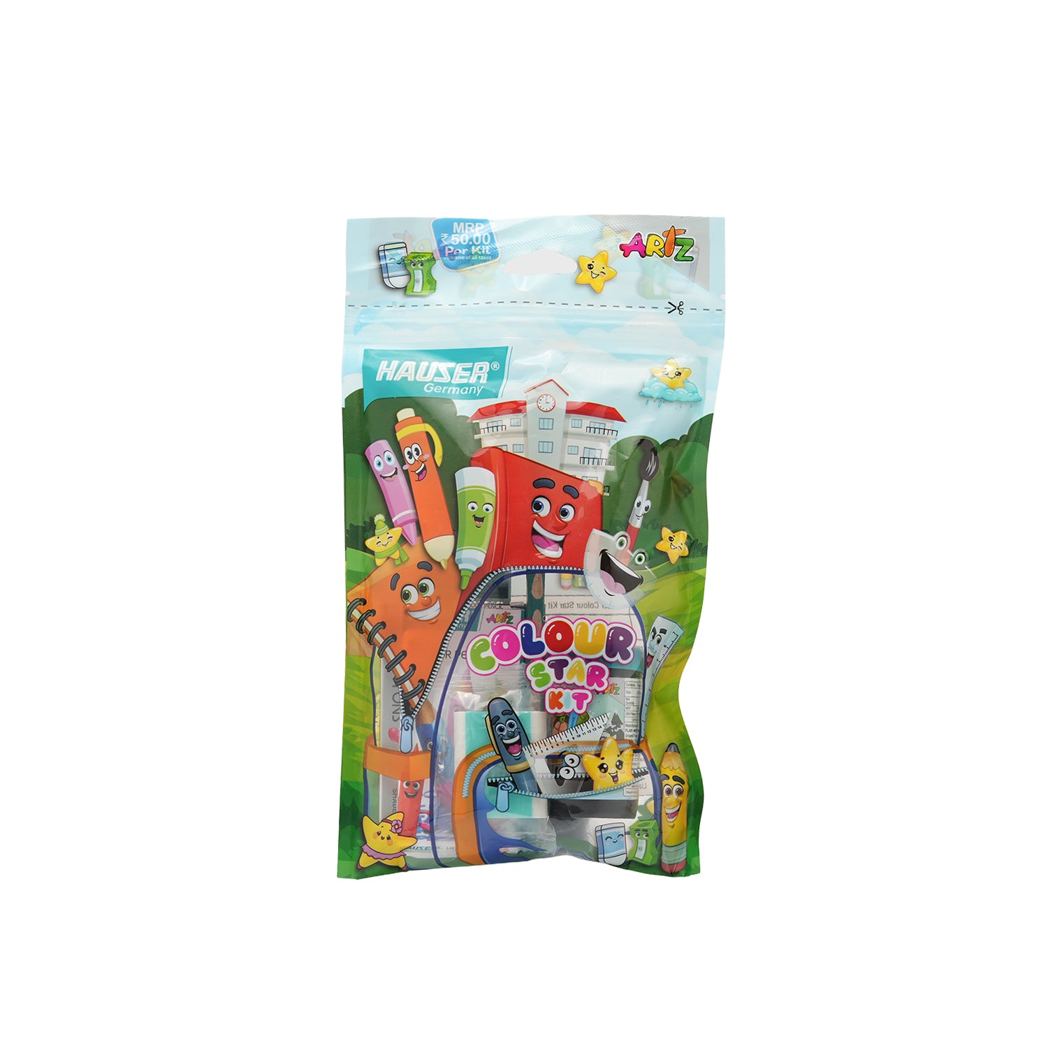 Hauser Colour Star Kids Drawing Crafting Stationery Kit