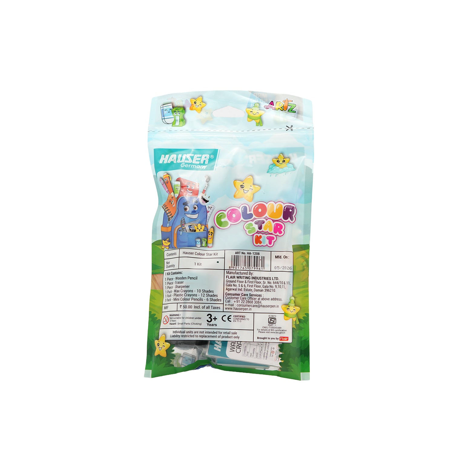 Hauser Colour Star Kids Drawing Crafting Stationery Kit