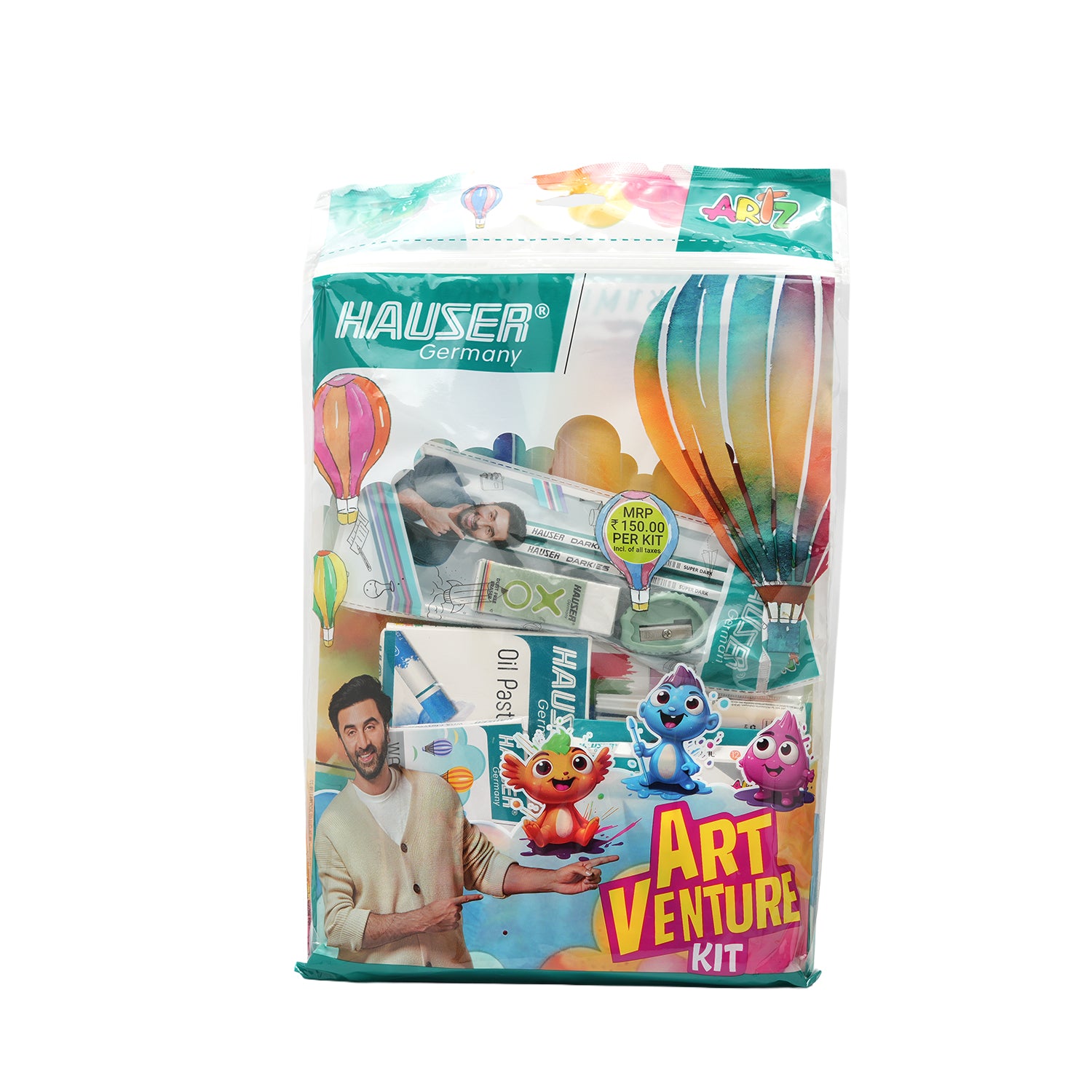 Hauser Art Venture Kids Drawing and Crafting Stationery Kit