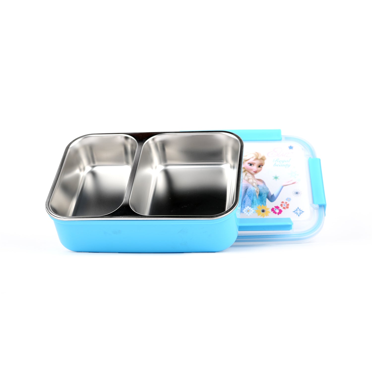 Stainless Steel Frozen Elsa Bento Lunchbox for Kids