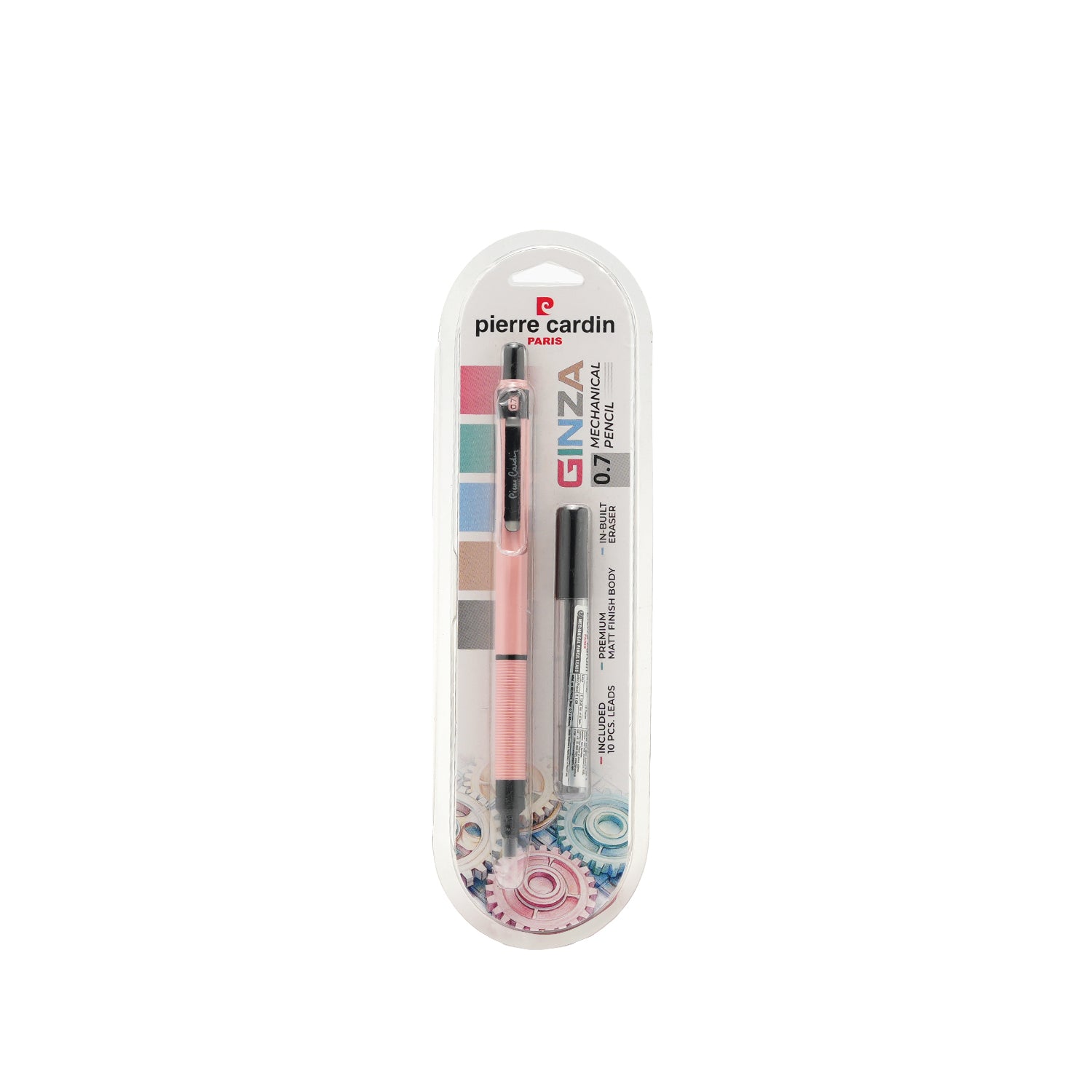 Pierre Cardin GINZA 0.7mm Matt Finish Mechanical Pencil Pack