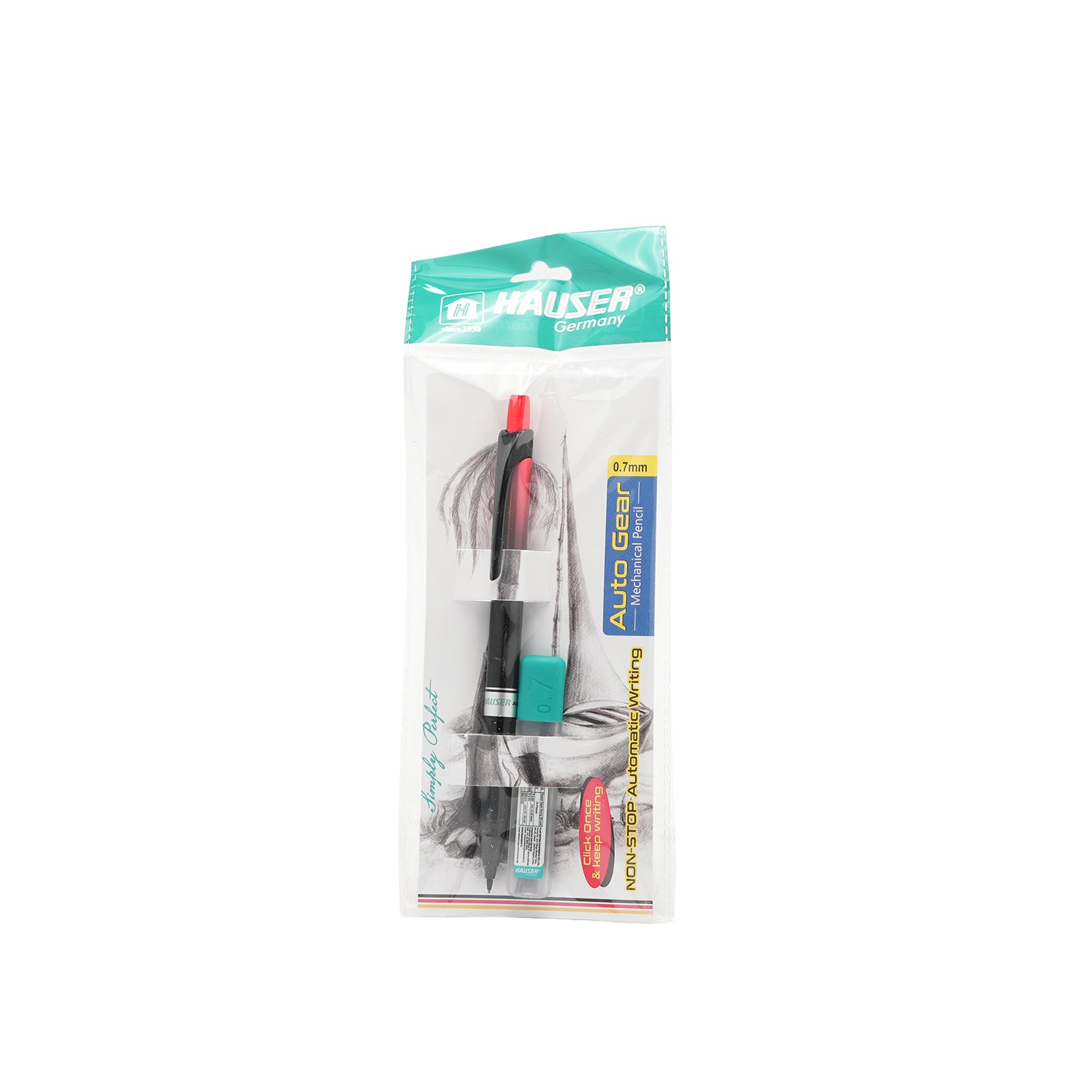 Premium Hauser Auto Gear 0.7mm Mechanical Pencil