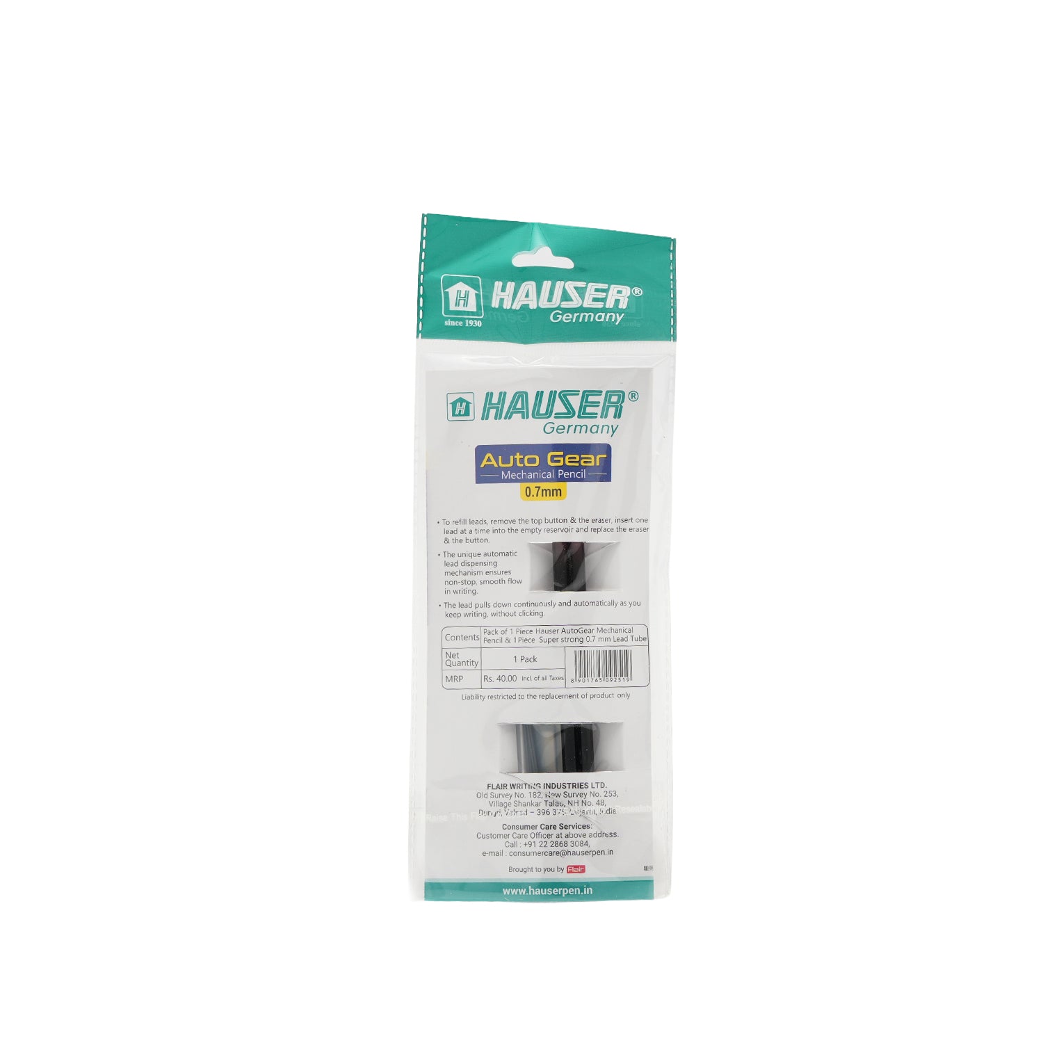 Premium Hauser Auto Gear 0.7mm Mechanical Pencil