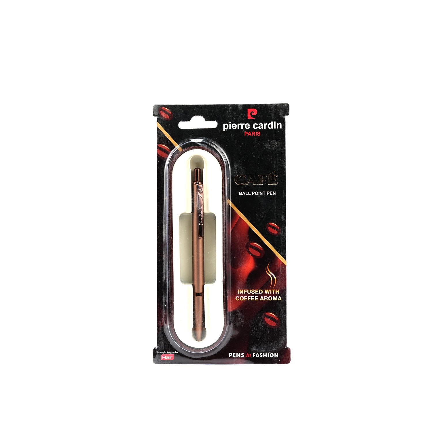 Pierre Cardin Café Coffee Scented Matte Retractable Ball Pen