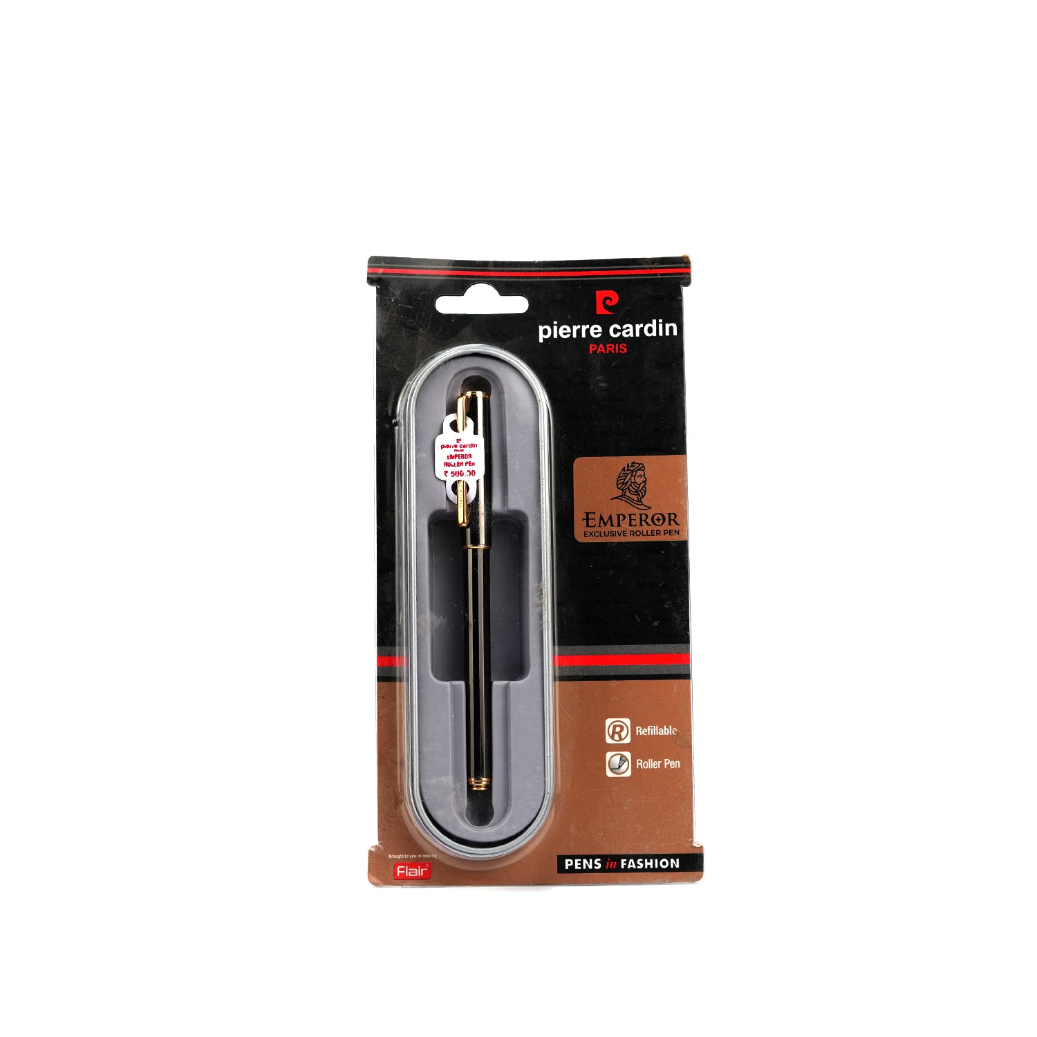 Pierre Cardin Emperor Black and Gold Luxury Rollerball Pen