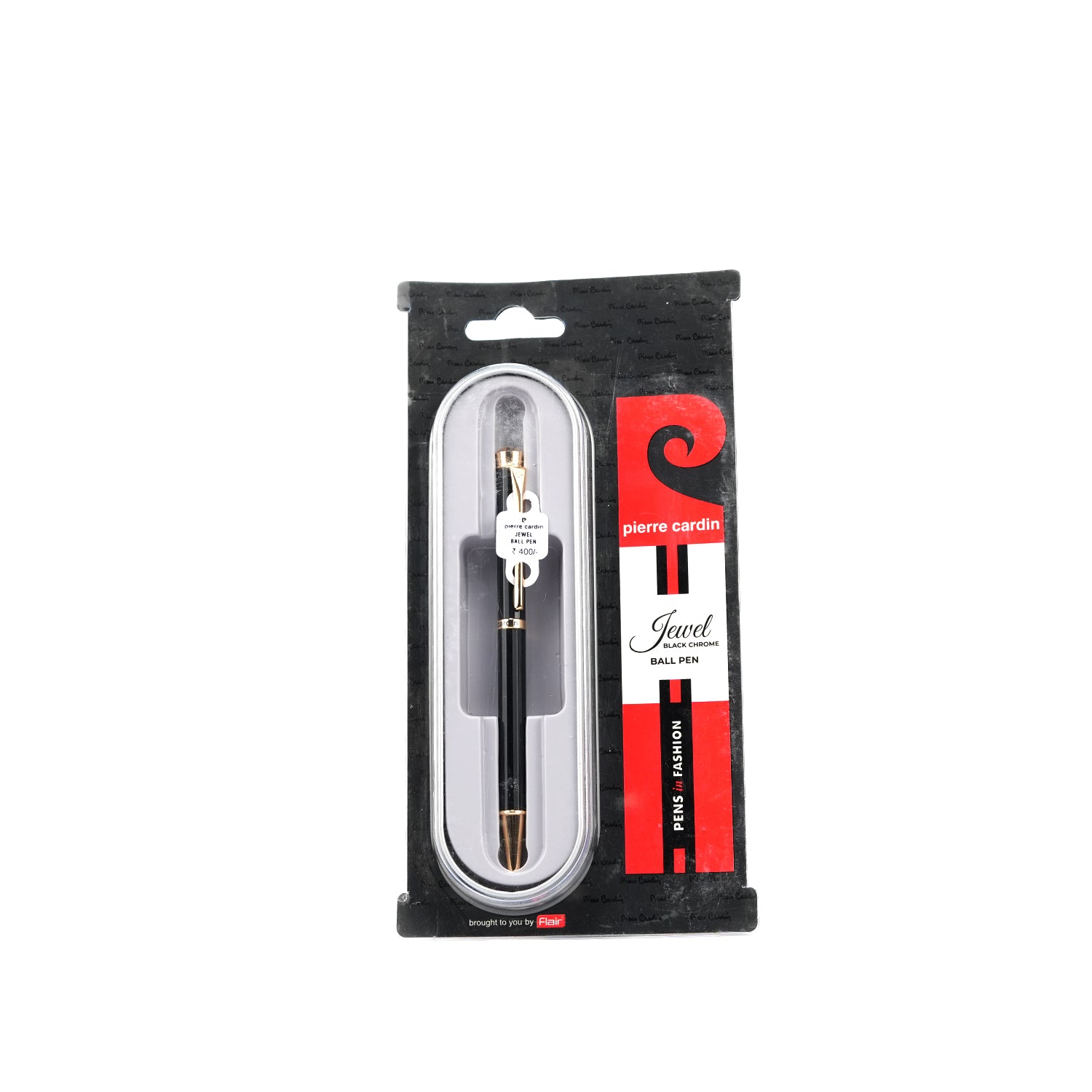 Pierre Cardin Jewel Titanium Black Gold Premium Ballpoint Pen