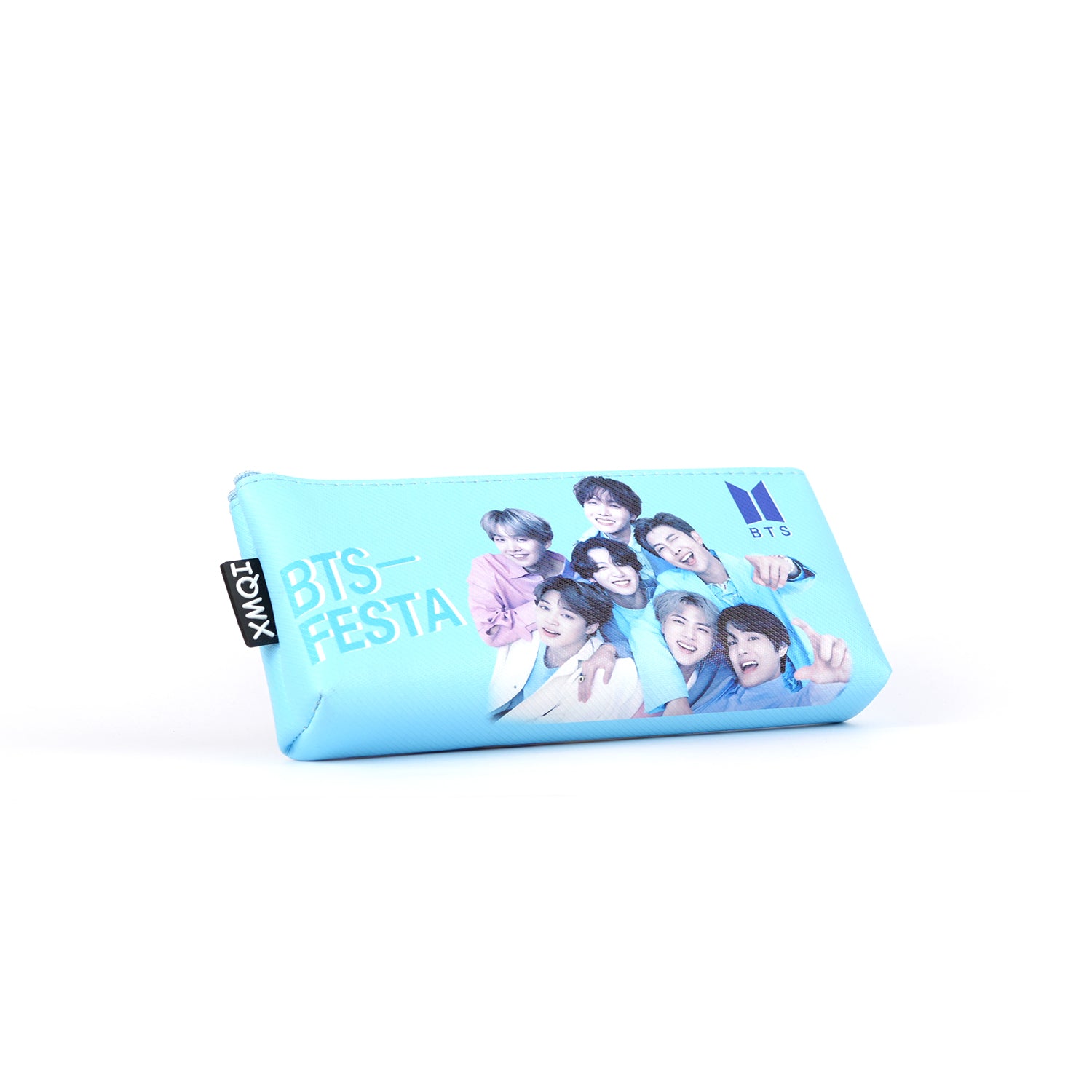 BTS Faux Leather Pencil Pouch